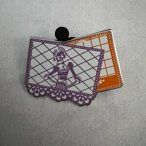 Disney Parks Coco Papel Picado Mystery Pin featuring Mama Imelda